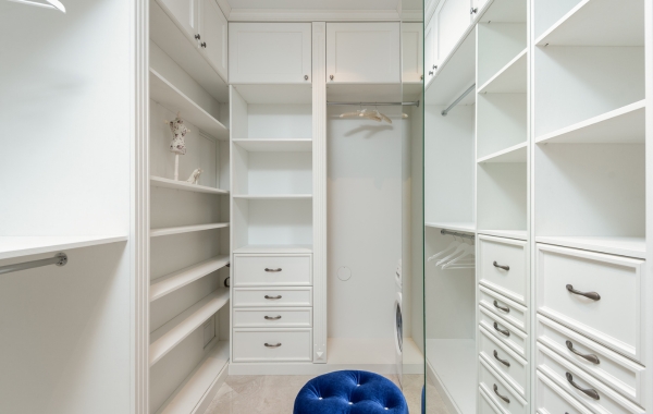What is built-in wardrobe?