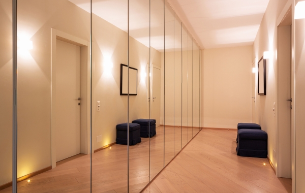 Are mirrored wardrobes safe 