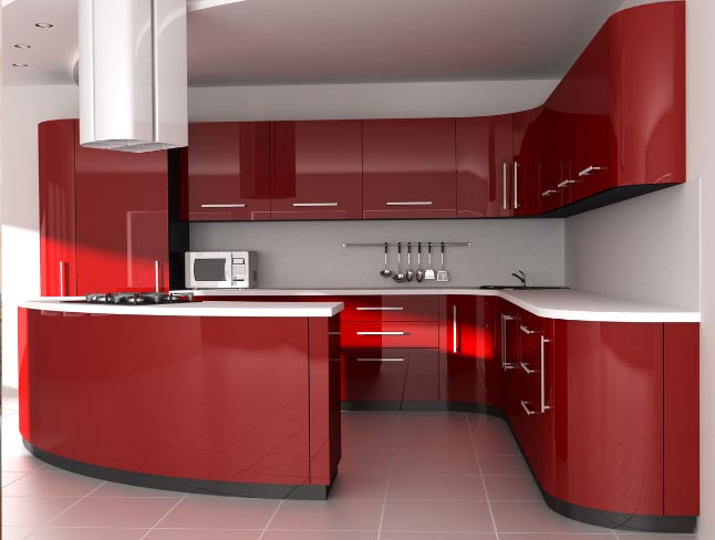 G-Shaped Kitchen Layout