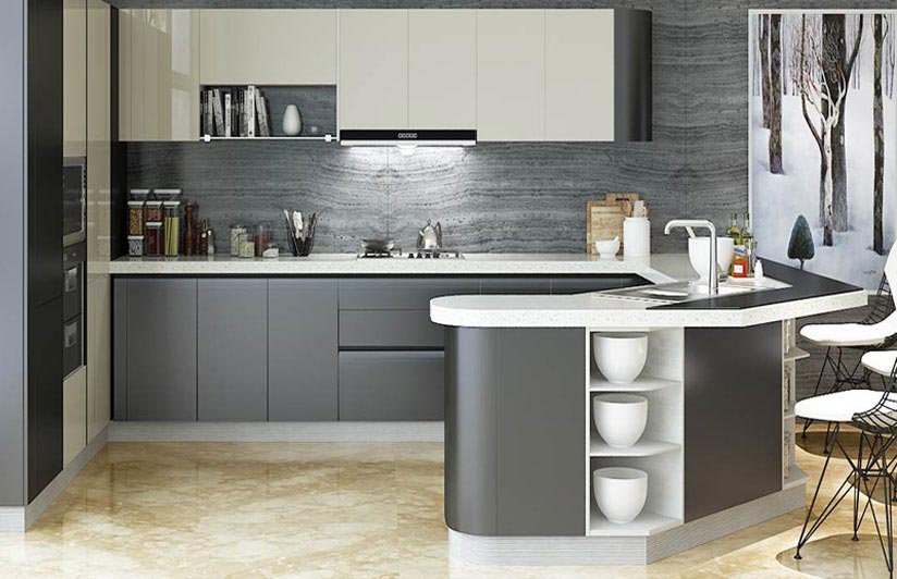 g shape kitchen