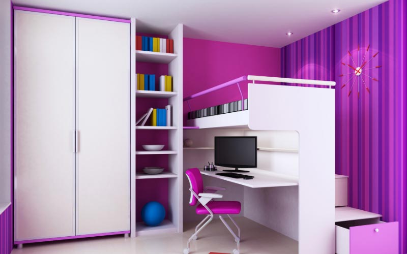 How do you layout a small bedroom?