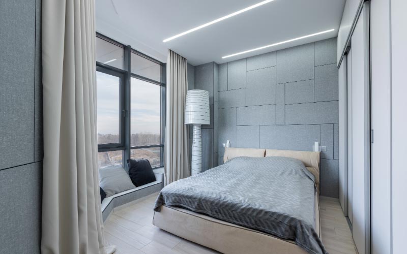 where is the best place to put a bed