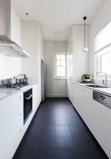 Galley kitchen layout