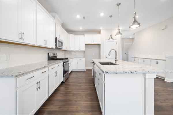 best color countertops for white kitchen cabinets
