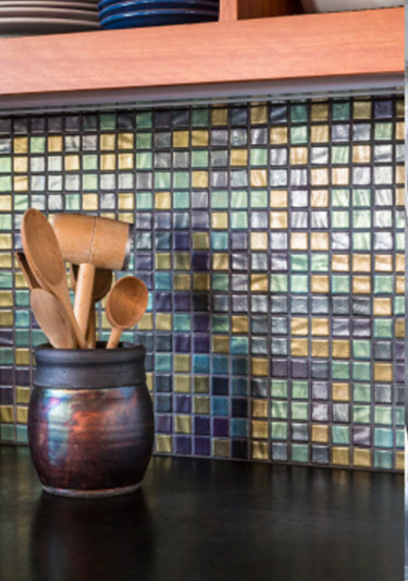 unique kitchen backsplash