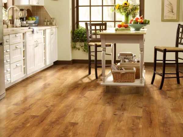 Waterproof laminate flooring