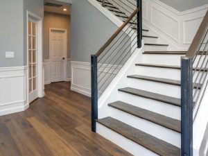 laminate flooring on stairs