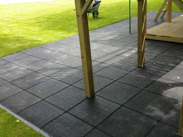 Choosing outdoor rubber flooring