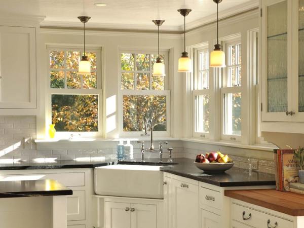 Maximizing Space with Corner Kitchen Sink Designs