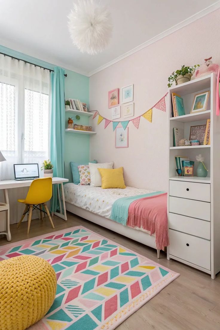 Kids’ Rooms: Bright, Fun, and Easy to Clean