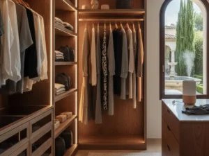 Natural wardrobe remedies like cedar and charcoal for fresh home interiors
