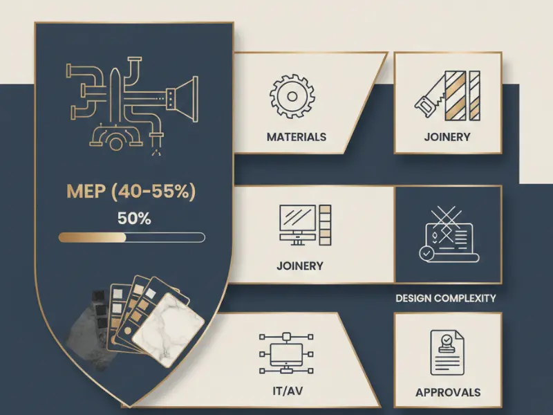 Timeline Graphic – 8–16 Week Fit-Out Process
