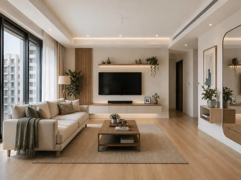 Why Your 2BHK Feels Smaller After Furnishing (Designer Layout Breakdown + Fixes)