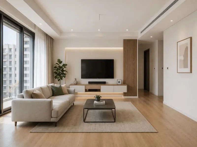 bedroom with thoughtfully designed layout