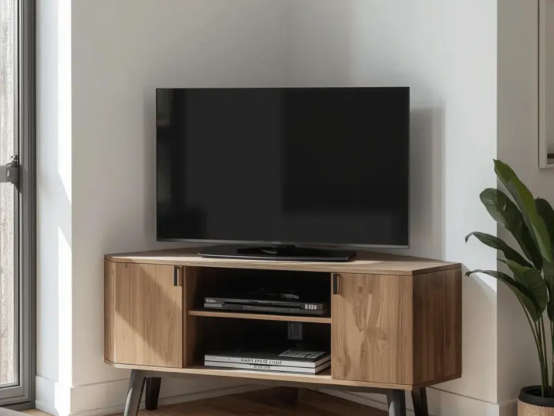 cornered tv