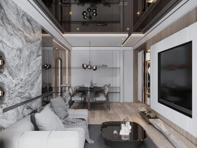 wall mounted tv