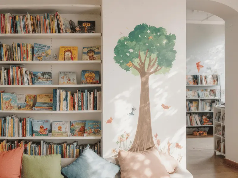 Book storage shelf