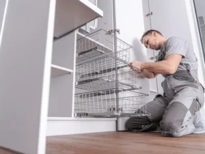 Install Pull-Out Storage Systems