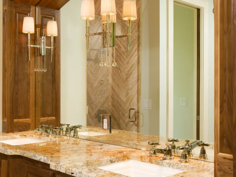 luxury bathroom vanity