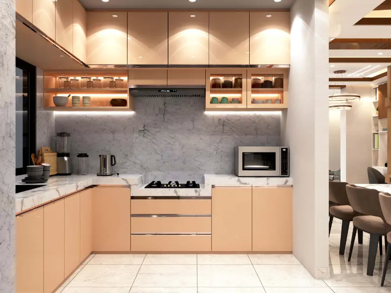 modern kitchen interior