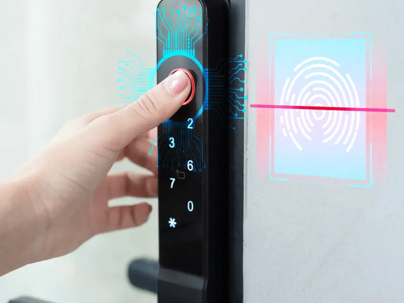 smart touch access system in house
