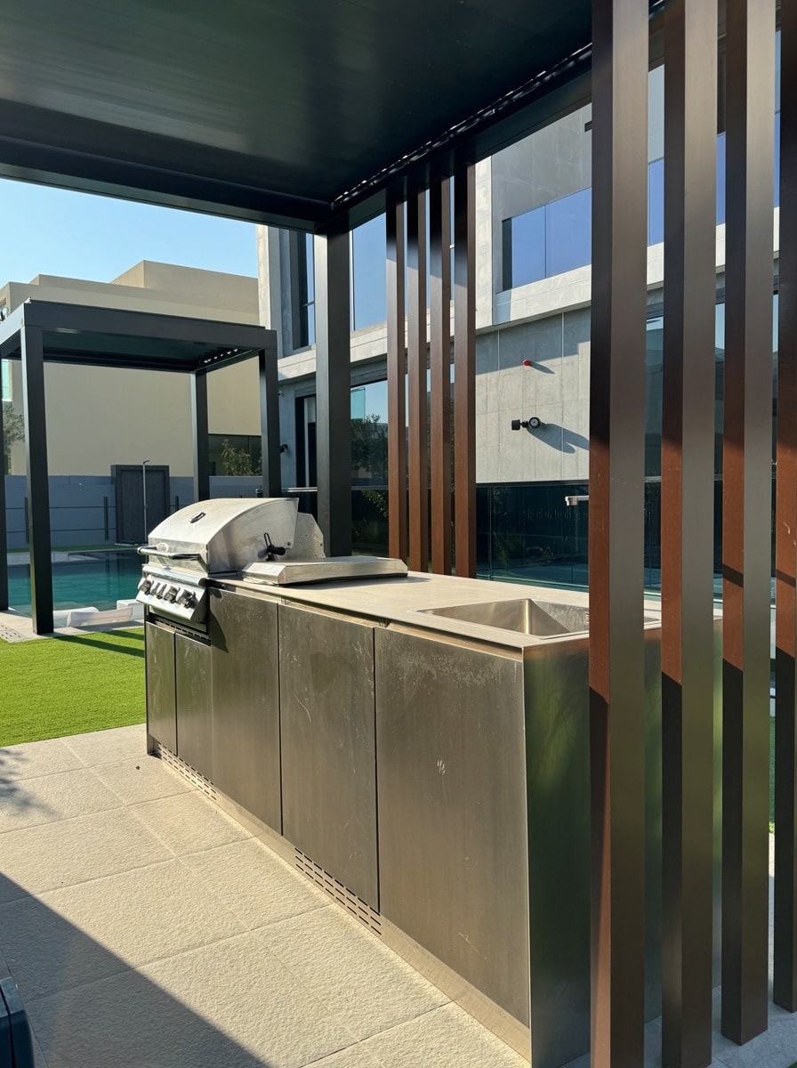 Image showcasing Outdoor Kitchen in UAE 2025 - Pinnacle Housing Solution