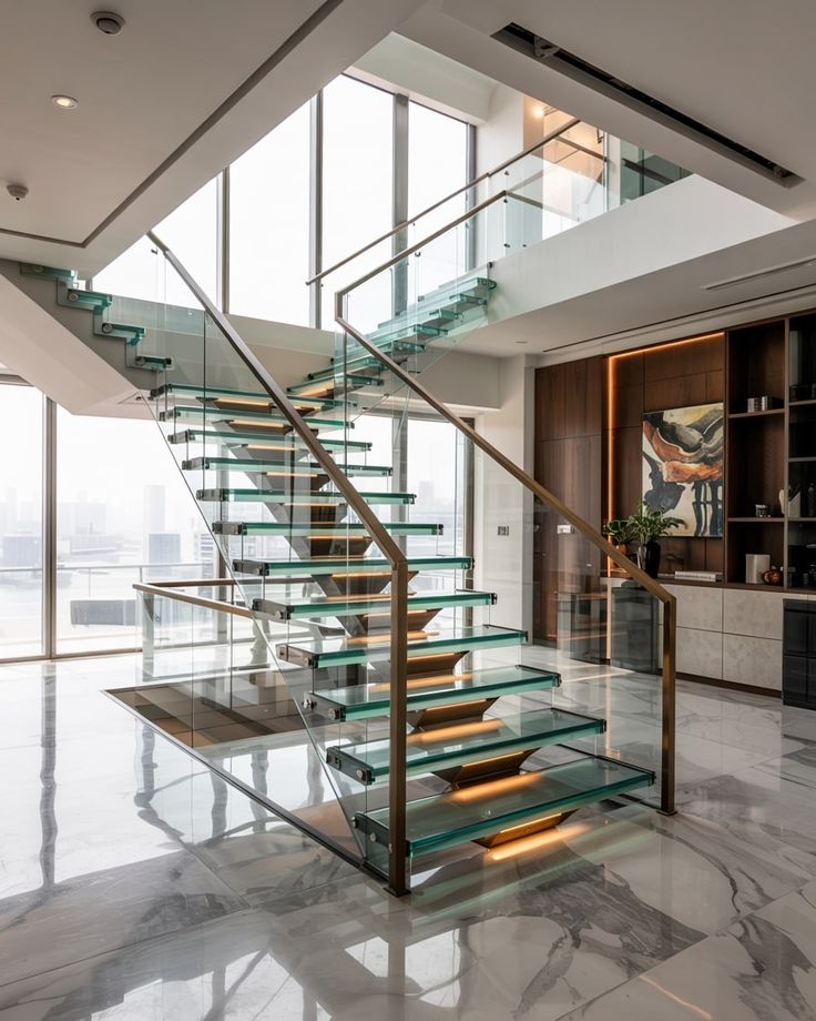 Innovative Staircase Designs for Modern Homes - Pinnacle Housing Solution