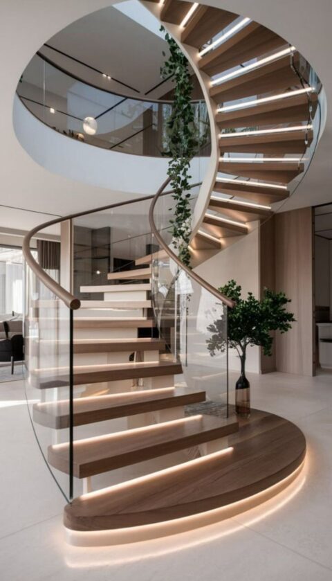 Innovative Staircase Designs for Modern Homes - Pinnacle Housing Solution